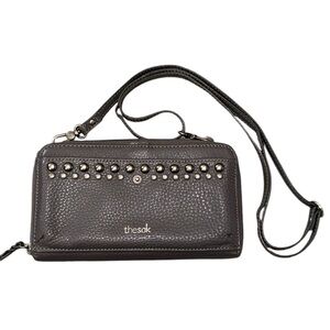 The Sak Studded Zippered Wallet Crossbody